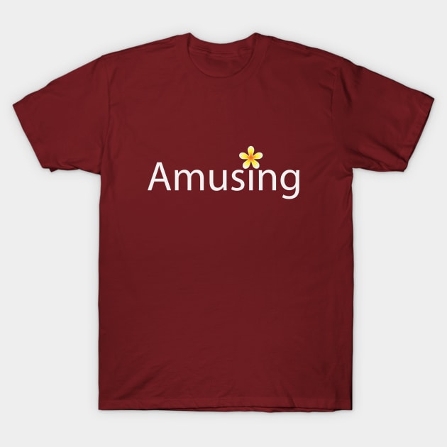 Amusing creative typographic artwork T-Shirt by CRE4T1V1TY